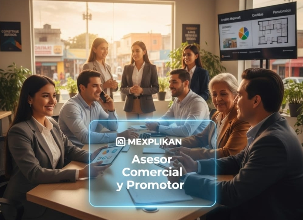 Asesor Comercial y Promotor de Soluciones Financieras Inmobiliarias ​San José Jajalpa, Ecatepec de Morelos, México