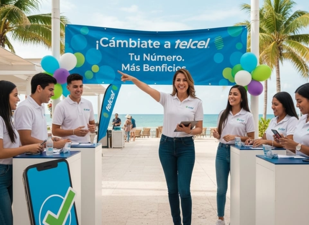 Liderazgo Estratégico y Coordinación de Equipos de Promotoría en Telecomunicaciones ​Cancún, Quintana Roo, México