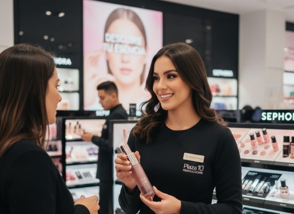 Promotor de Belleza y Embajador de Marca Internacional en Sephora